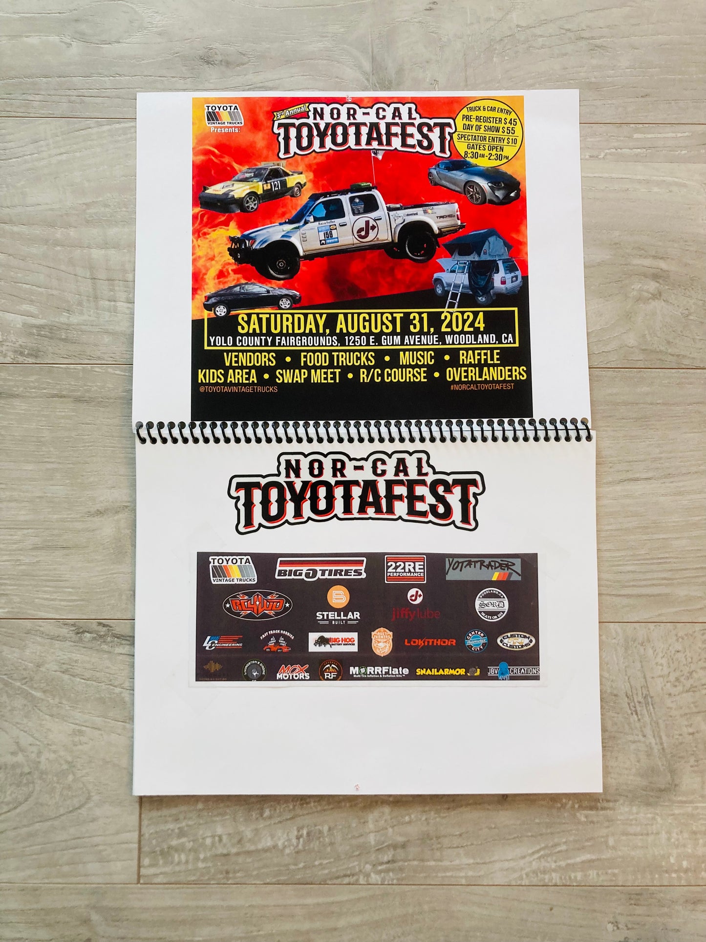 Nor-Cal Toyotafest Calendar