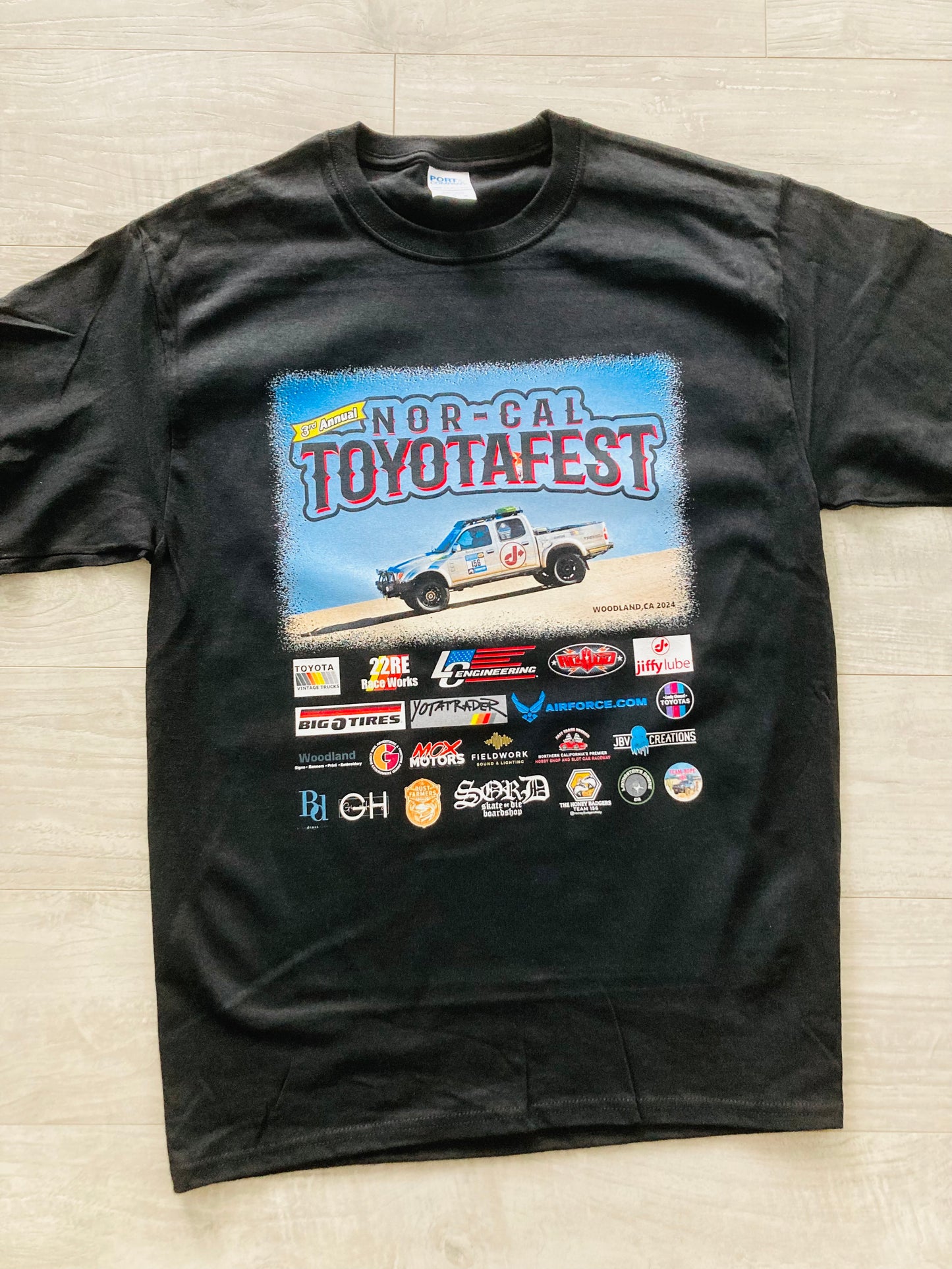 Nor-Cal Toyotafest 3rd annual t-shirt