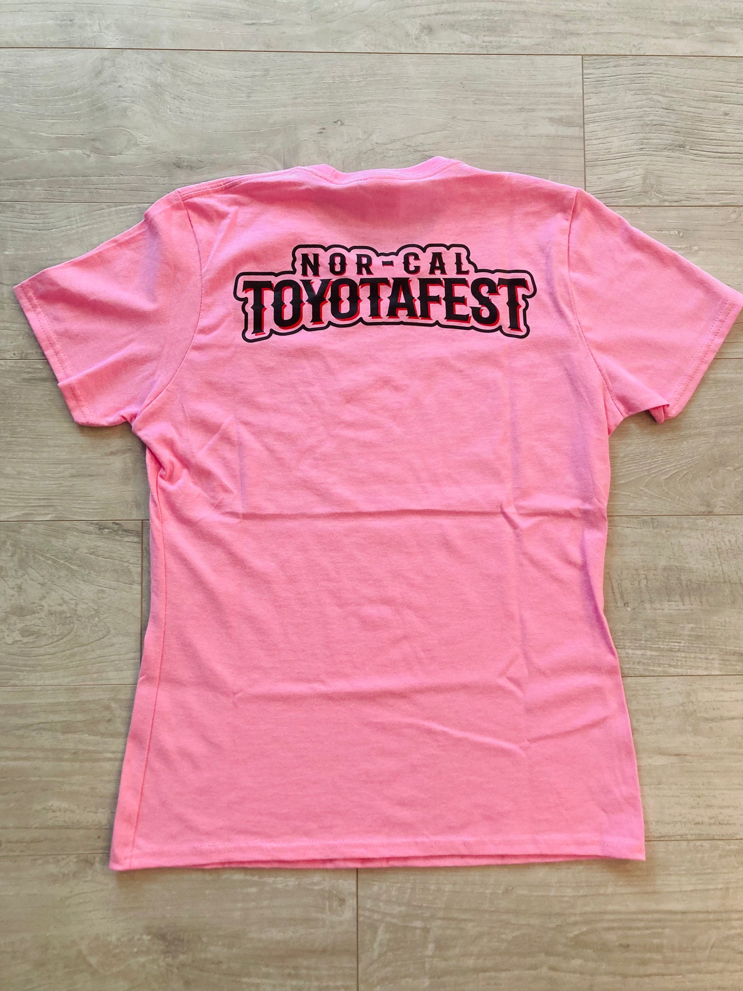 Nor-Cal Toyotafest (pink) T-Shirt