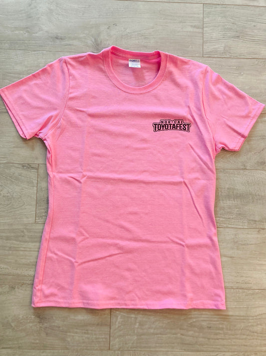 Nor-Cal Toyotafest (pink) T-Shirt