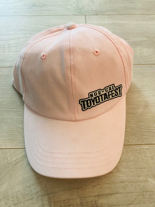 Nor-Cal Toyotafest Pink Adjustable Hat