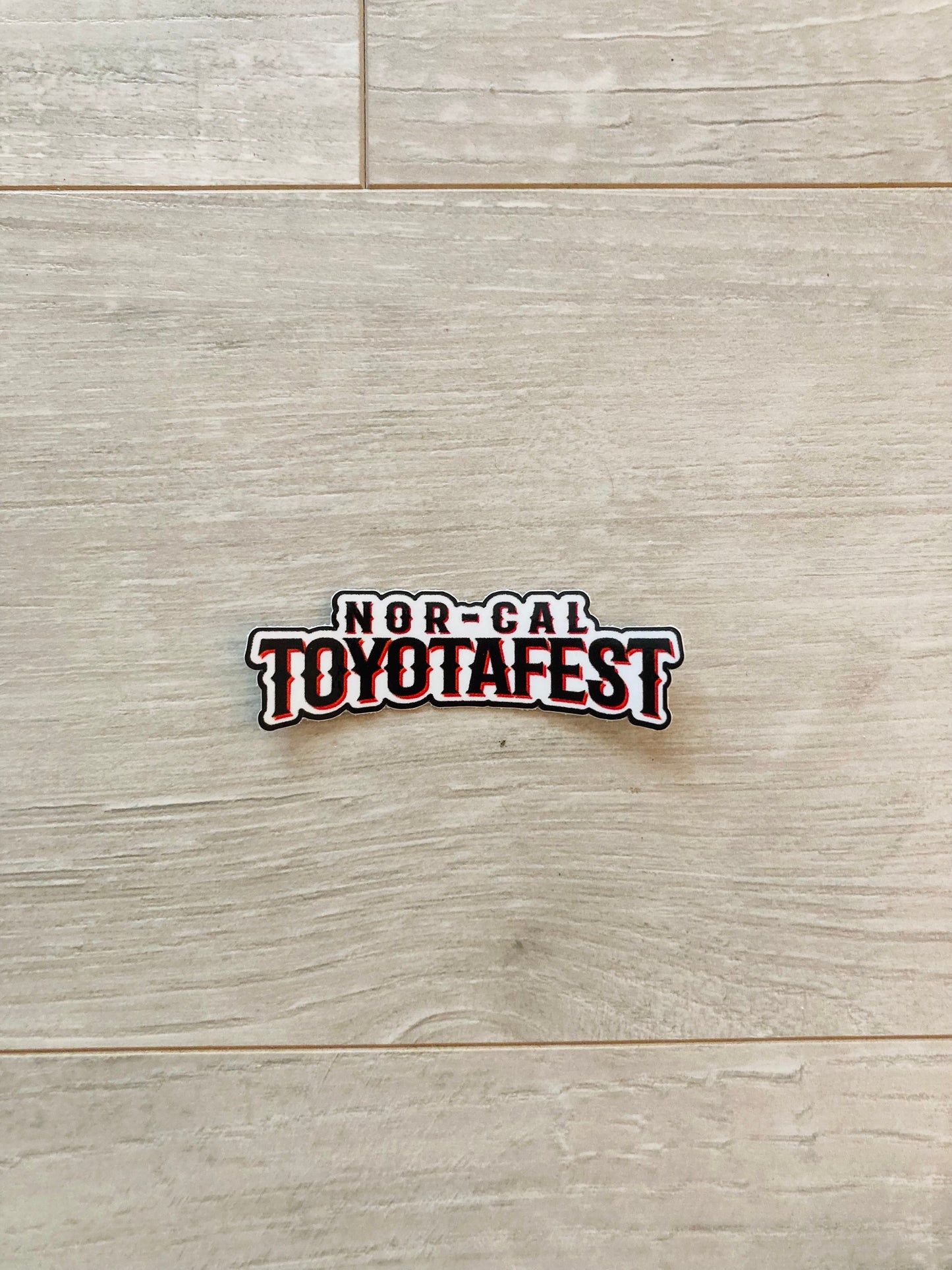 Nor-Cal Toyotafest Small Sticker