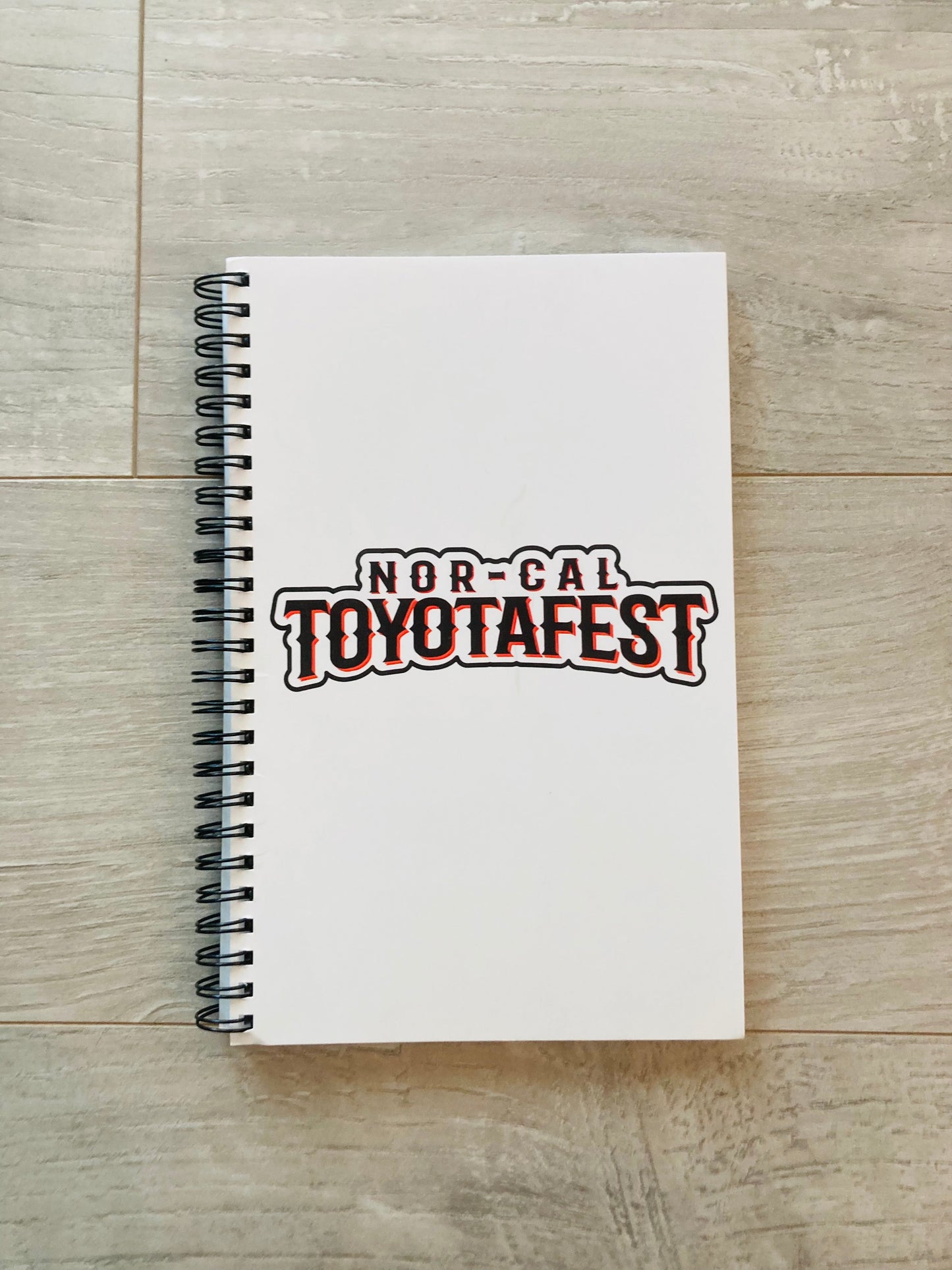 Nor-Cal Toyotafest Spiral Notebook